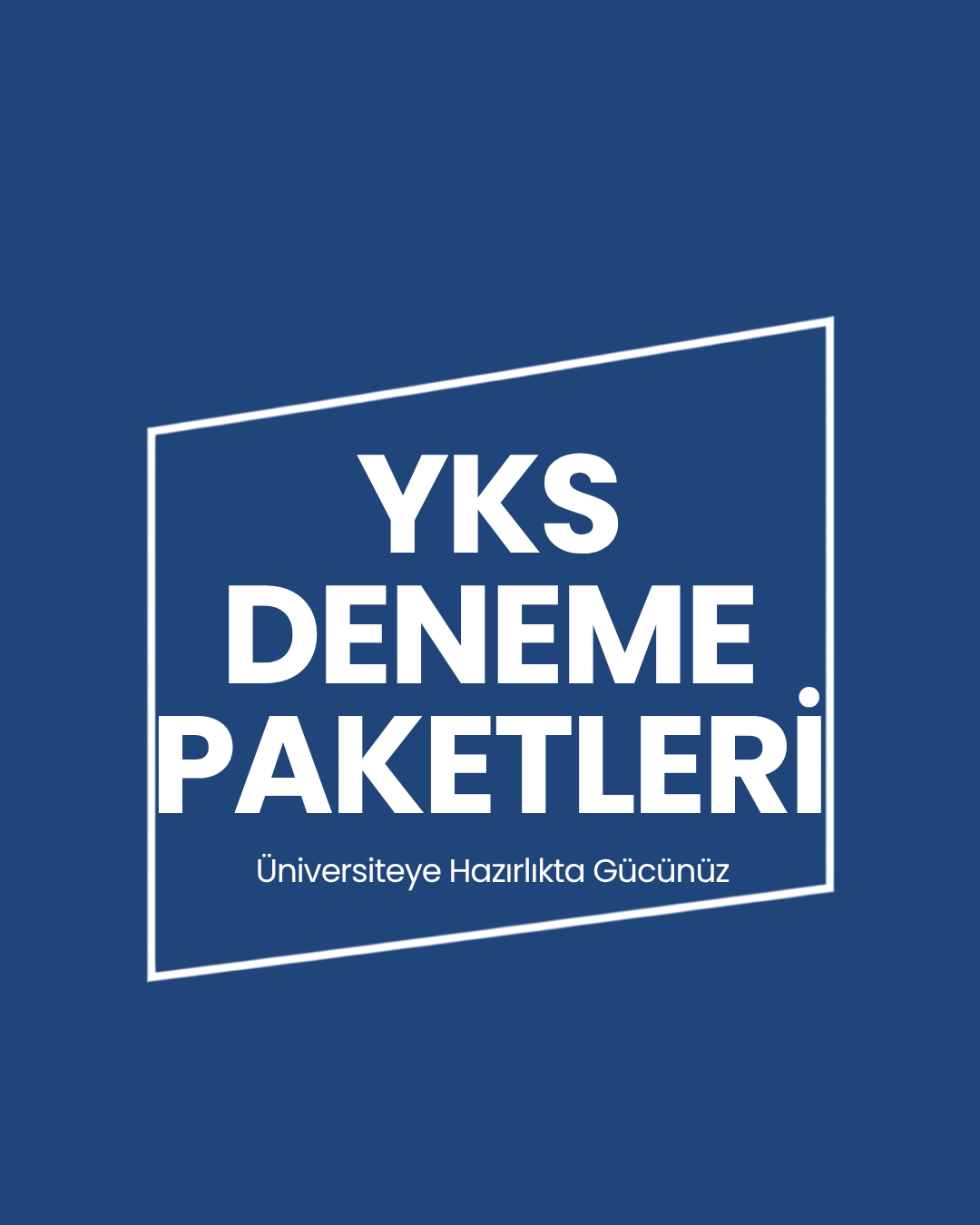 2027 YKS DENEME PAKETLERİ