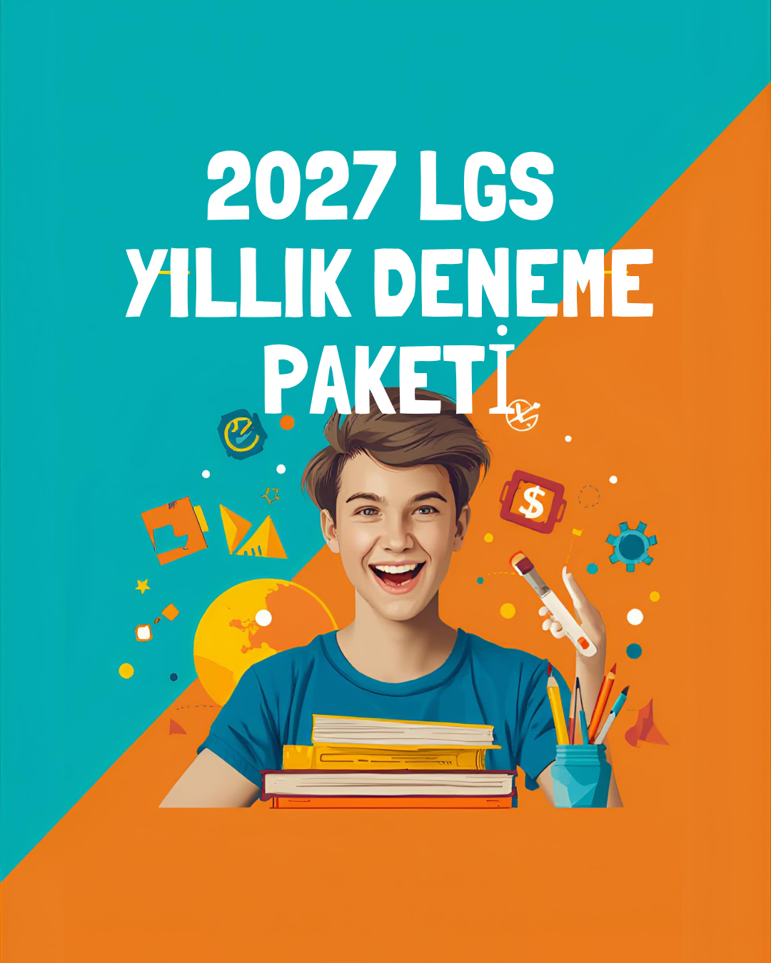 2027 LGS YILLIK 60 ADET DENEME PAKETİ