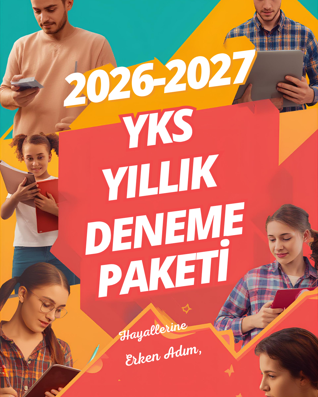 2027 YKS YILLIK 64'LÜ DENEME PAKETİ
