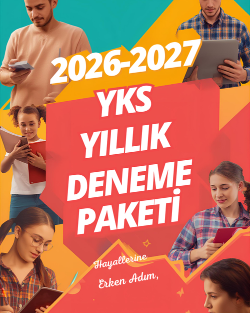 2027 YKS YILLIK 64'LÜ DENEME PAKETİ
